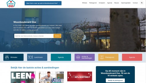 Nieuwe website voor Woonboulevard Oss!